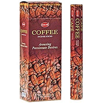 HEM Wierook - Coffee - Slof / Voordeelbox (6 Pakjes / 120 stokjes)