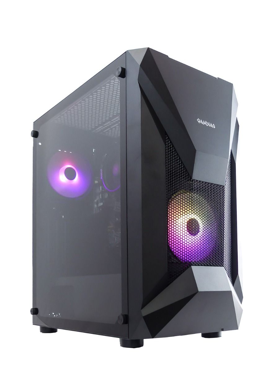 AMD Ryzen 5 5600G Game Computer / RGB Gaming PC - 16GB RAM - 500GB