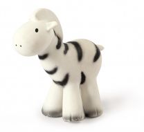 TIKIRI TOYS | Bijt- en Badspeelgoed met Rammelaar - Zebra