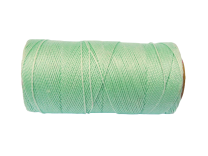 Macramé Koord - MINT GROEN / MINT GREEN - #230 - Waxed Polyester Cord - Klos ca. 173mtr - 1mm Dik