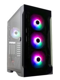 Gamdias Talos E2 Elite Gaming Case - Game PC / Computer Behuizing met Deurtje - aRGB / RGB LED Verlichting