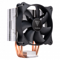 GAMDIAS CPU Cooler|Socket 1700/1200/AM4/AM5|TDP 200 /  Intel en AMD Processor Koeler|4 KOPER Heatpipes|Boreas E1-410 Mono