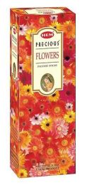 HEM Wierook - Flowers (Precious) - Slof / Voordeelbox (6 Pakjes / 120 stokjes)
