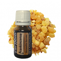 Essentiële Olie Aromatherapie - Biologisch - Frankincense (Wierook) - Flesje 10ml - Pure Naturals