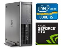 Intel i5 Allround Game PC / Gaming Computer - GTX 1650 4GB - 240GB SSD / 1TB HDD - 16GB RAM - Win 10 Pro - Refurbished - 2 jaar garantie!