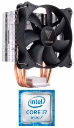 Intel Core i7 12700KF CPU met Tower Cooler / Koeler - GAMDIAS BOREAS E1-410 GEEN RGB VERLICHTING|1700 socket 12 core@3,6GHz-5GHz|CPU + Koeler Combo