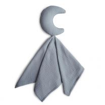 Mushie Knuffeldoekje - Lovely Blanket - Moon Blue