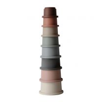 Mushie Stacking - Retro Pastel Kleuren