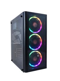 AMD 3000G RGB Budget Game Computer / Gaming PC - 8GB RAM (2x4GB Dual-Channel) - 240GB SSD - RX Vega 3 - Windows 11 - VISION