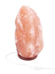 Zoutlamp 15 tot 20kg - MET LED LAMP - Energiezuinig - Himalayazout - ca. 37x23cm
