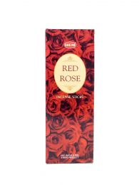 HEM Wierook - Red Rose - Slof / Voordeelbox (6 Pakjes / 120 stokjes)