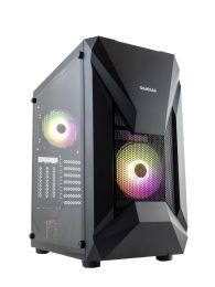 Intel Basic Power PC - Gaming Computer met RGB LED Verlichting - GTX 1650 - 500GB SSD - 8GB RAM - GESCHIKT VOOR FORTNITE, ROBLOX en MINECRAFT HIGH SETTINGS - Vampiric A