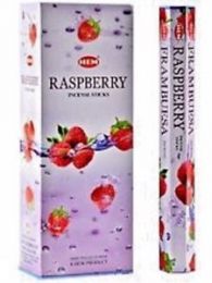 HEM Wierook - Raspberry - Slof / Voordeelbox (6 Pakjes / 120 stokjes)