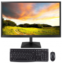 ALL-IN-ONE-PC (AZERTY, BE) / 24" HD Desktop Computer Compleet - 120GB SSD - 8GB RAM - WIFI/Bluetooth - 2x HDMI - Windows 11