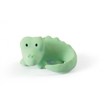 TIKIRI TOYS | Bijt- en Badspeelgoed met Rammelaar - Krokodil