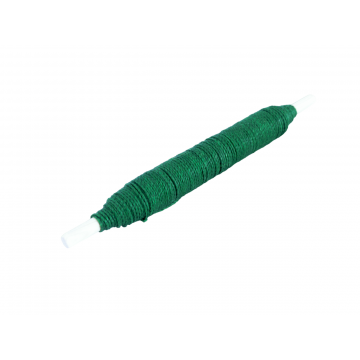 Macramé Koord - GRAS GROEN / KELLY GREEN - Waxed Polyester Cord - Klos 2800 cm - 1mm Dik