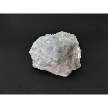 Blauwe Calciet Ruw / Onbewerkt - 2,6 kg / 14x12x11 cm - Individueel Gefotografeerd