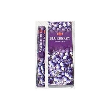 HEM Wierook - Blueberry - Slof / Voordeelbox (6 Pakjes / 120 stokjes)