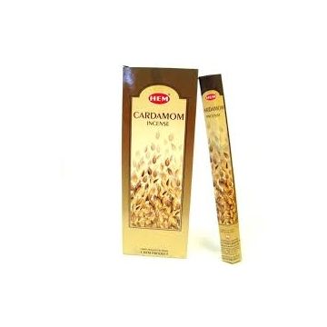 HEM Wierook - Cardamom - Slof / Voordeelbox (6 Pakjes / 120 stokjes)