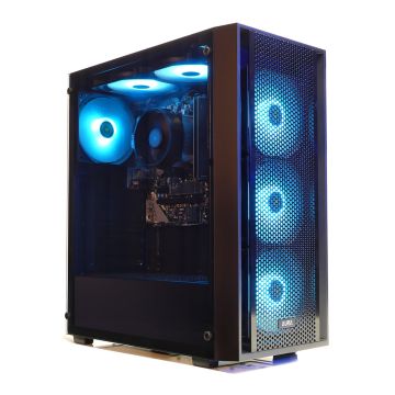 AMD Ryzen 5 RGB Budget Game Computer / Gaming PC - 16GB RAM - 500GB SSD - RX Vega 11 - Windows 11 - Aura GC2