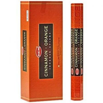 HEM Wierook - Cinnamon Orange - Slof / Voordeelbox (6 Pakjes / 120 stokjes)