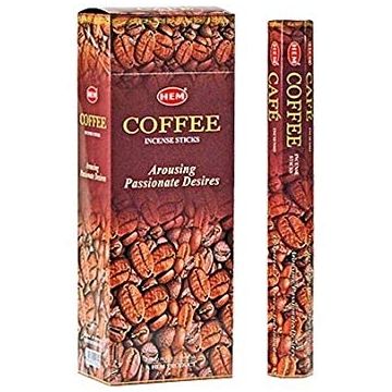 HEM Wierook - Coffee - Slof / Voordeelbox (6 Pakjes / 120 stokjes)
