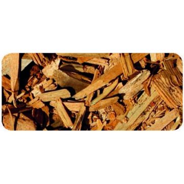 Houtsnippers Gekleurd / Decochips - GOUD - Bodembedekking Tuin 20-40mm / 35 ltr Zak