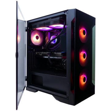 AMD Ryzen 9 5900XT 16-Core High-End RGB Game PC - RTX 5060 8GB - 32GB RAM - 1TB SSD - WIN11 PRO - Gamdias Talos E2 Elite 