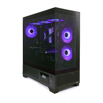 AMD Ryzen 9 7900X High-End Game PC - RX 7800 XT 16GB - 32GB DDR5 RAM - 2TB Gen4 SSD - WIFI/Bluetooth - Gamdias Atlas M1 Aquarium Case