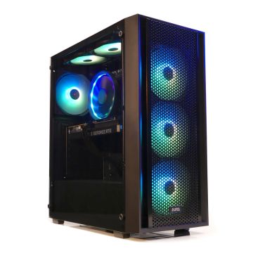 Intel Gaming PC - Game Computer met Nvidia GeForce RTX 3050 Videokaart|500GB M.2 SSD|16GB RAM|Aura GC2 ELITE