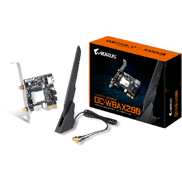 Wifi / Bluetooth PCI-e Kaart - Gigabyte GC-WBAX200 