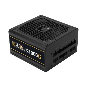 PC ATX Voeding Intern 750 Watt – 750W PSU Computer Power Supply Sleeved Cables - 2x 6+2 PIN aansluiting voor videokaart - ATX12V v2.52 Compatible - Gamdias HELIOS P1A-750G
