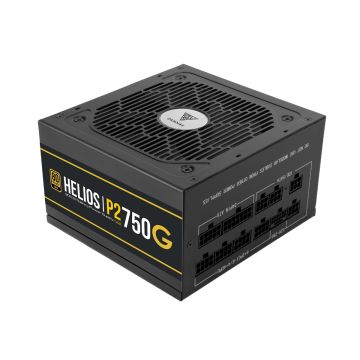 PC ATX3.1 Voeding Intern 750Watt GOLD Volledig Modulair – 80Plus GOLD 750W PSU Computer Power Supply Sleeved Cables - 12V-2x6 Kabel aansluiting - ATX12V v3.1 Compatible - Gamdias HELIOS P2-750G V2