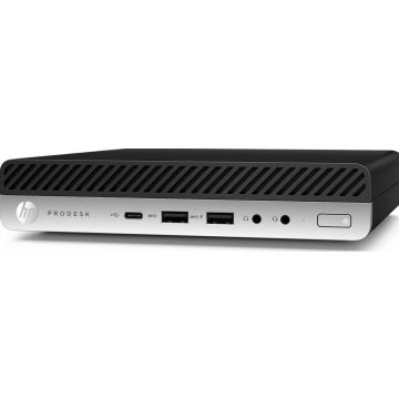 HP Prodesk 600 G3 Mini PC Intel Core i5 i5-6500T – 8GB – 128GB SSD - Windows 11 Professional - Refurbished B-Grade (lichte lak-schade)