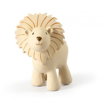 TIKIRI TOYS | Bijt- en Badspeelgoed met Rammelaar - Leeuw