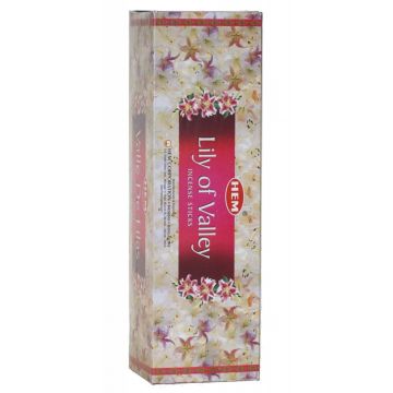 HEM Wierook - Lily of the Valley - Slof / Voordeelbox (6 Pakjes / 120 stokjes)