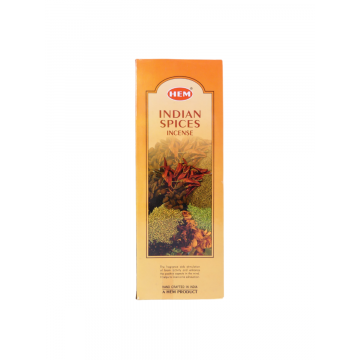 HEM Wierook - Indian Spices - Slof / Voordeelbox (6 Pakjes / 120 stokjes)
