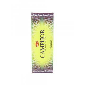 HEM Wierook - Camphor - Slof / Voordeelbox (6 Pakjes / 120 stokjes)