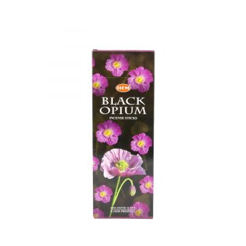 HEM Wierook - Black Opium - Slof / Voordeelbox (6 Pakjes / 120 stokjes)