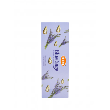 HEM Wierook - Blue Sage - Slof / Voordeelbox (6 Pakjes / 120 stokjes)