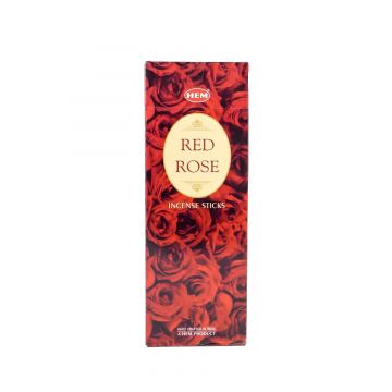 HEM Wierook - Red Rose - Slof / Voordeelbox (6 Pakjes / 120 stokjes)