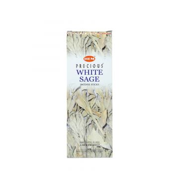 HEM Wierook - White Sage / Witte Salie - Slof / Voordeelbox (6 Pakjes / 120 stokjes)