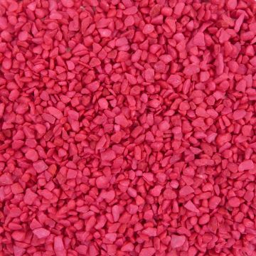 Aquarium Steentjes - Gekleurd Granulaat - FUCHSIA - Bodembedekking 4-6mm - 1KG