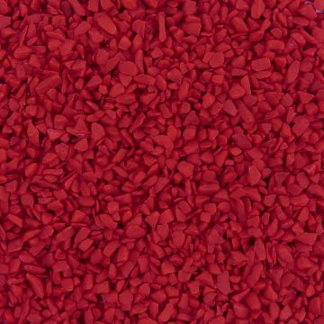  Aquarium Steentjes - Gekleurd Granulaat - ROOD - Bodembedekking 4-6mm - 1KG