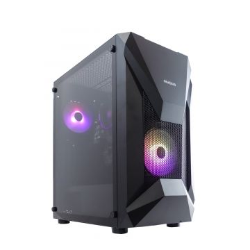 AMD Ryzen 5 5600G Game Computer / RGB Gaming PC - 16GB RAM - 500GB SSD - RX Vega 7 - Windows 11 
