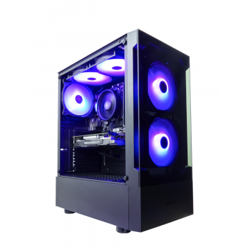 AMD Ryzen 5 6-Core RGB ELITE Game Computer / Gaming PC - GeForce RTX 4060 - 500GB M2.0 SSD - 16GB RAM - Win11 PRO
