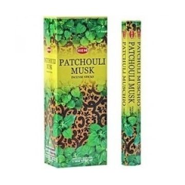 HEM Patchouli Musk Wierook (pakje á 20 stokjes)