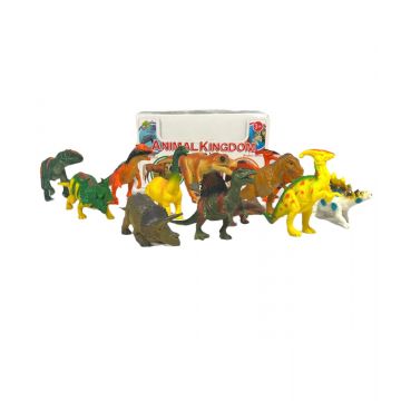 Dinosaur World Speelset 12Stuks Animal Kingdom