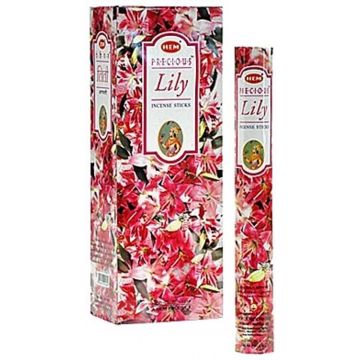 HEM Wierook - Lily ( Precious) - Slof / Voordeelbox (6 Pakjes / 120 stokjes)