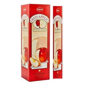 HEM Wierook - Red Apple - Slof / Voordeelbox (6 Pakjes / 120 stokjes)